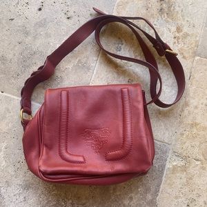 Chic Maroon Crossbody Bag